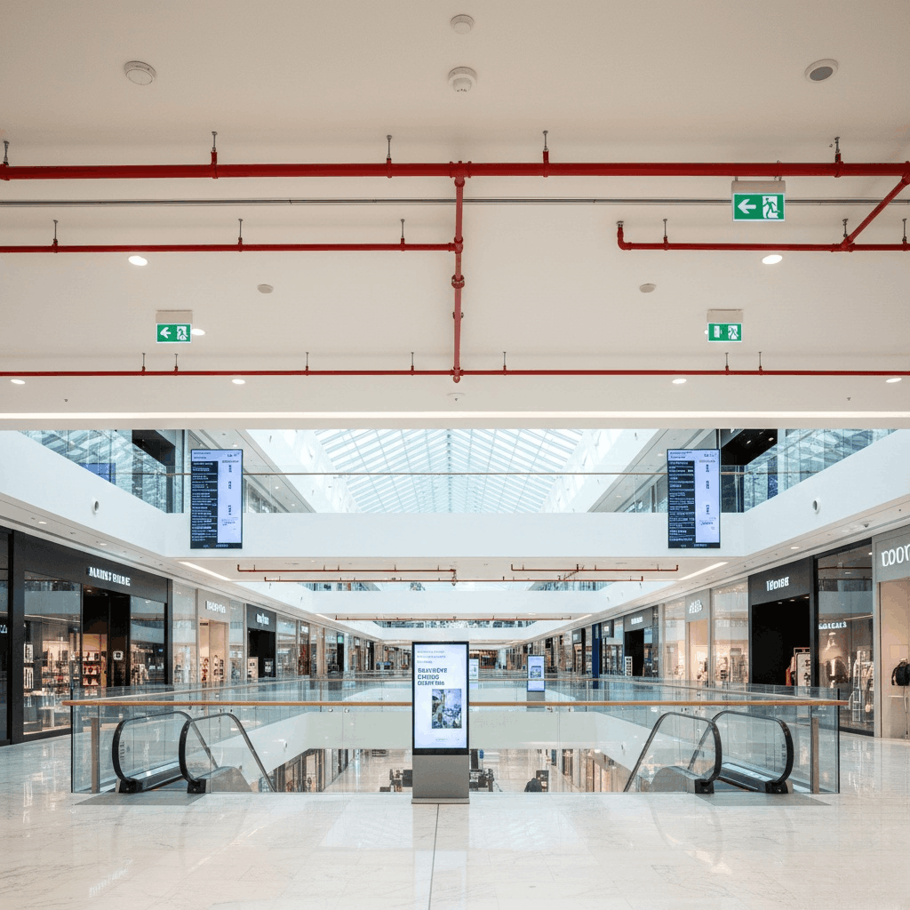 Shopping Mall Fire Protection Integration